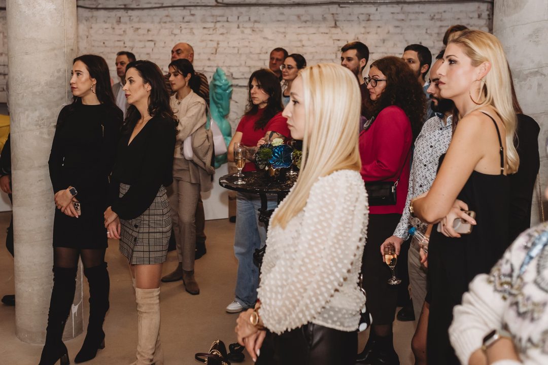 Wide shot of the audience during the Bithope Foundation 10-year anniversary presentation in Sofia, December 2024.