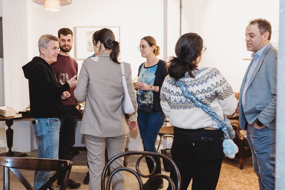 Guests from the Bulgarian blockchain and non-profit ecosystem networking at the Bithope Foundation 10-year anniversary.